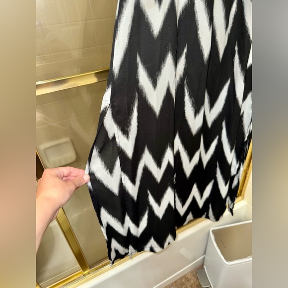 H&M Black and White Halter Sundress Maxi - Picture 2 of 5